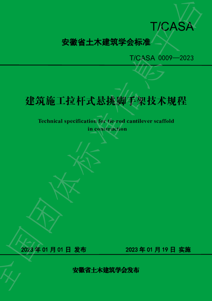 T/CASA 0009-2023 标准预览