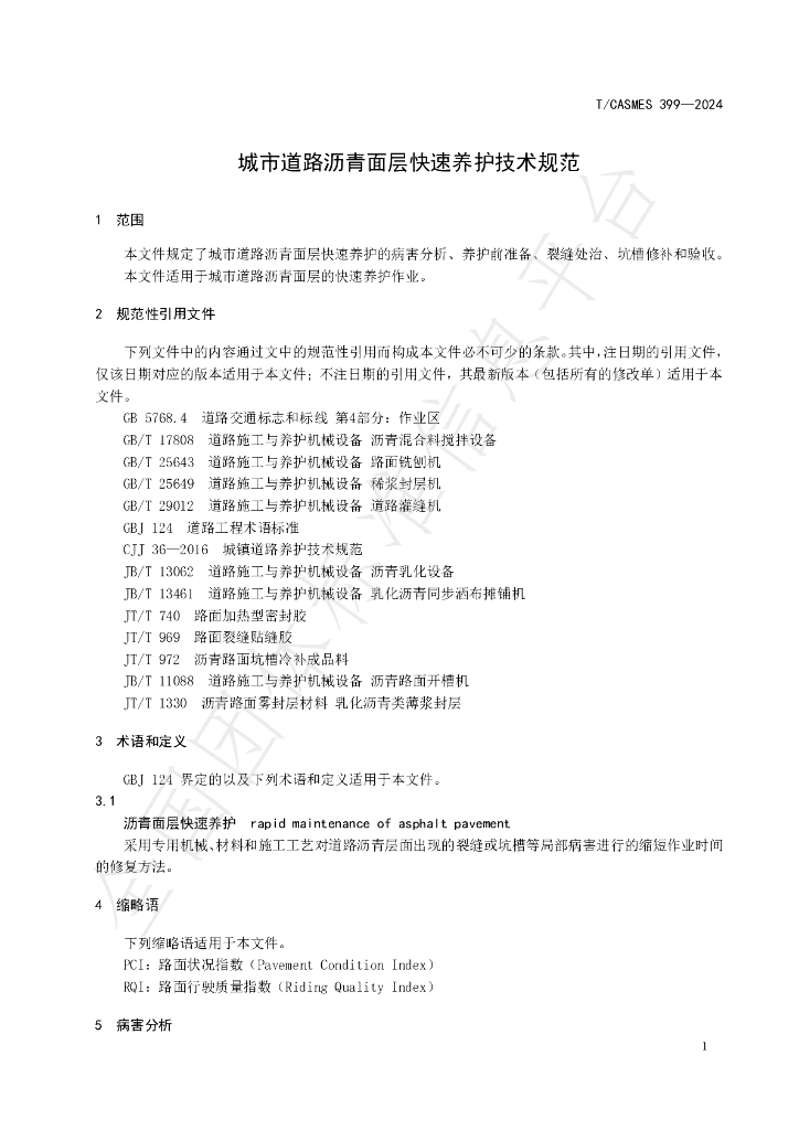 T/CASMES 399-2024 标准预览
