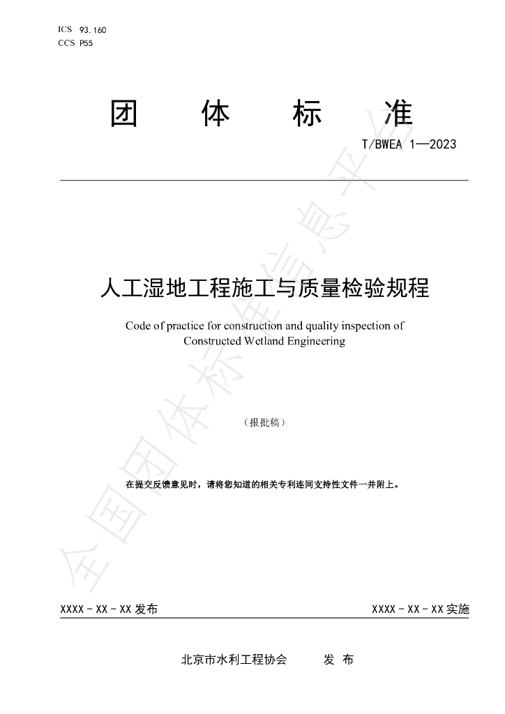 T/BWEA 1-2024 标准预览