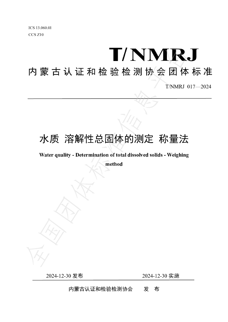 T/NMRJ 017-2024 标准预览