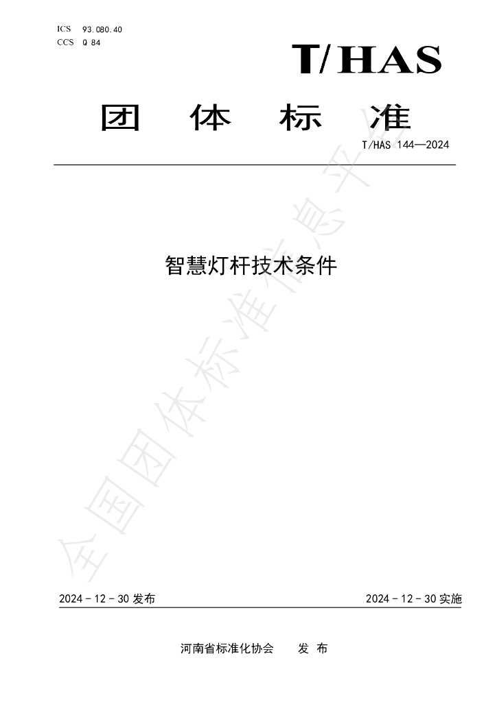 T/HAS 144-2024 标准预览