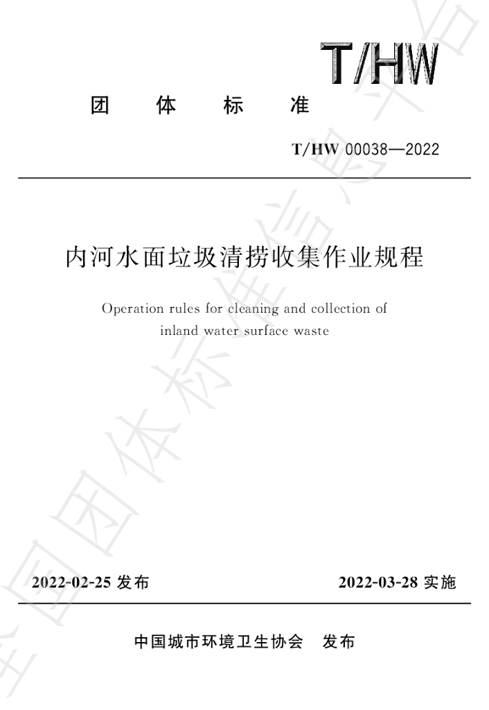 T/HW 00038-2022 标准预览