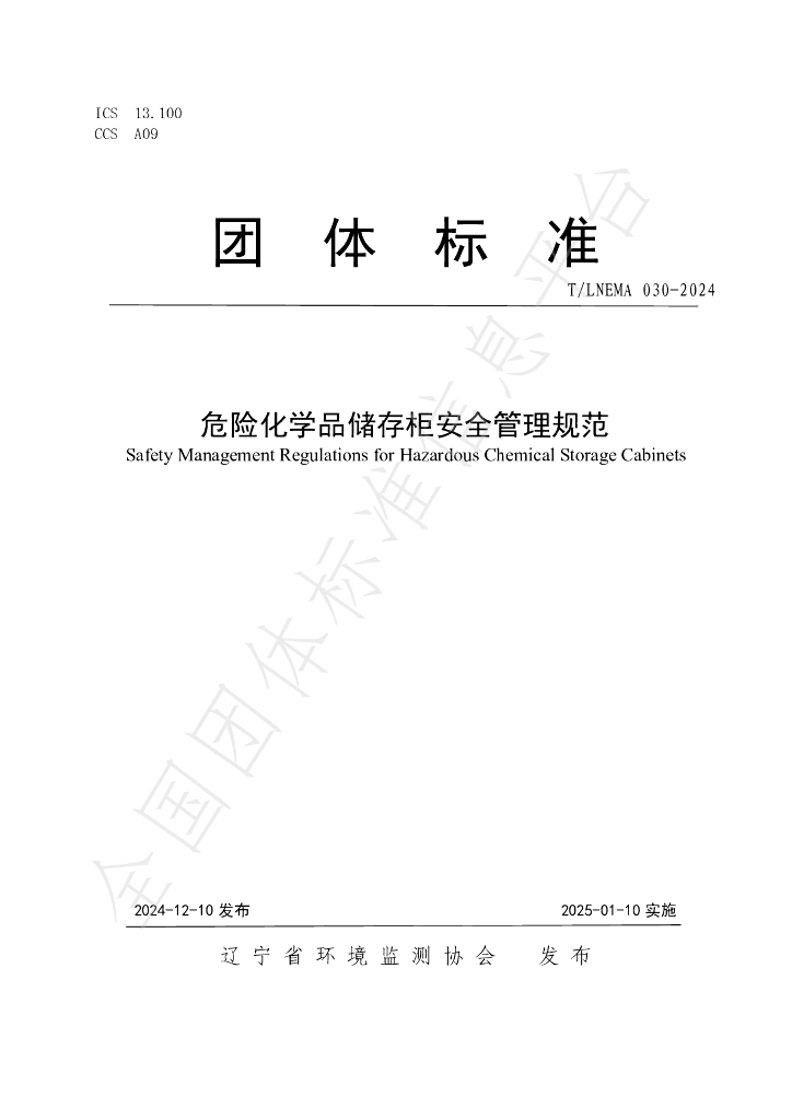 T/LNEMA 030-2024 标准预览