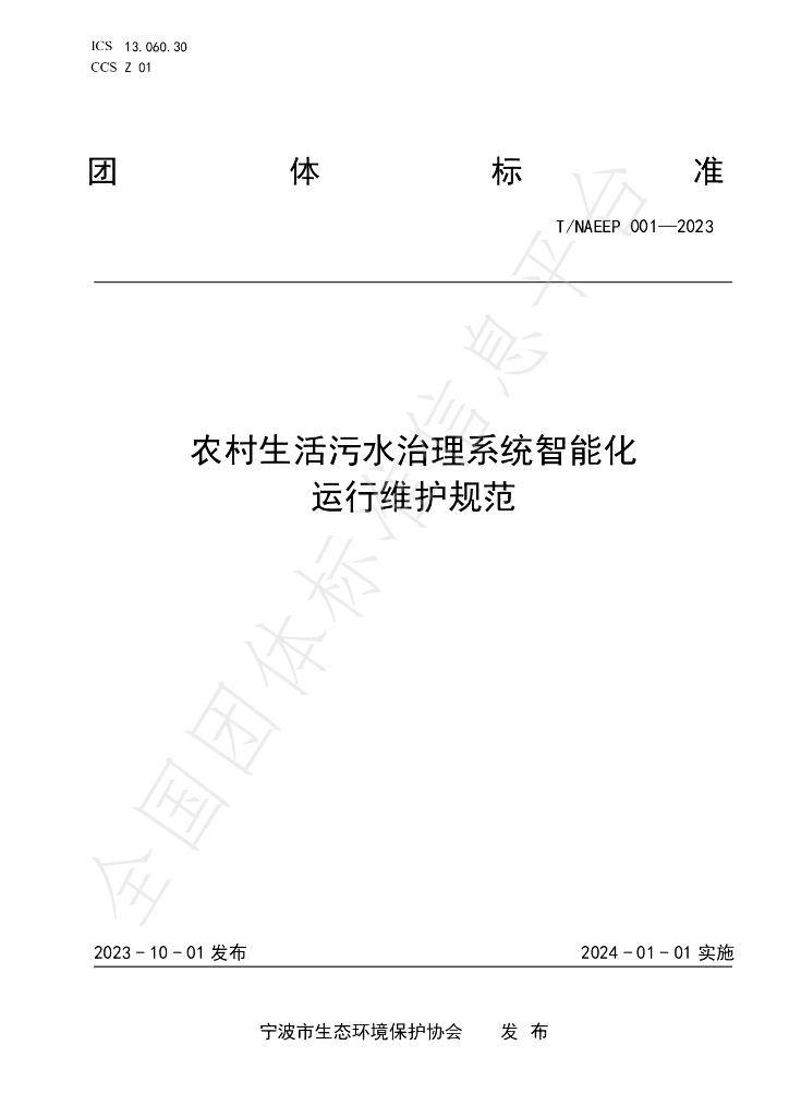T/NAEPI 001-2023 标准预览