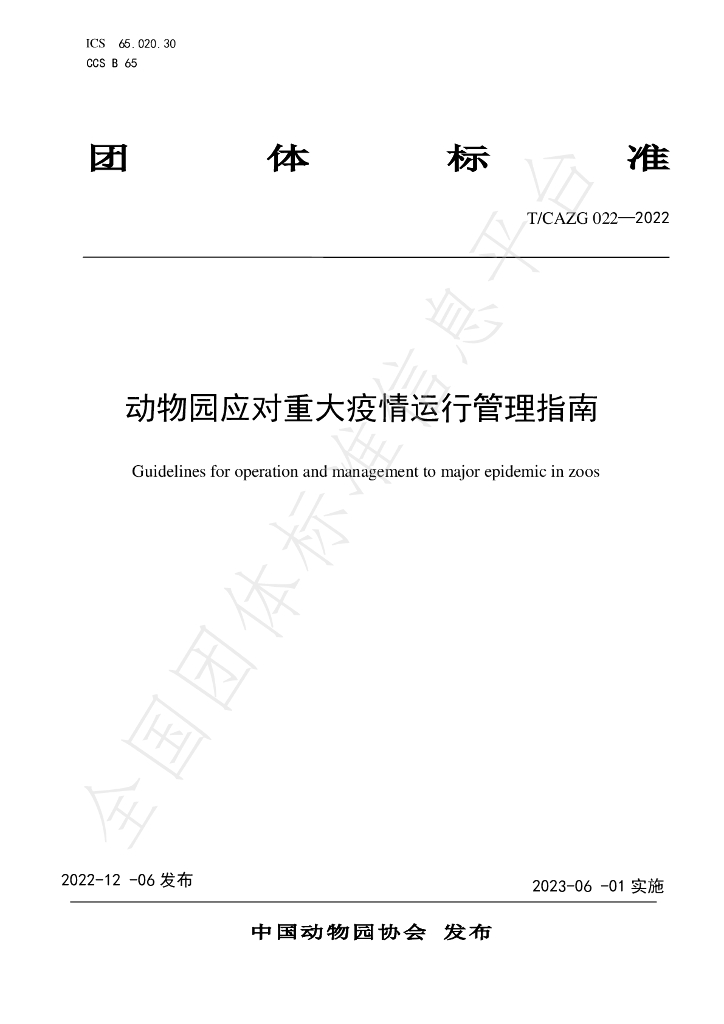 T/CAZG 023-2022 标准预览