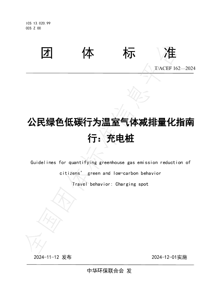 T/ACEF 162-2024 标准预览