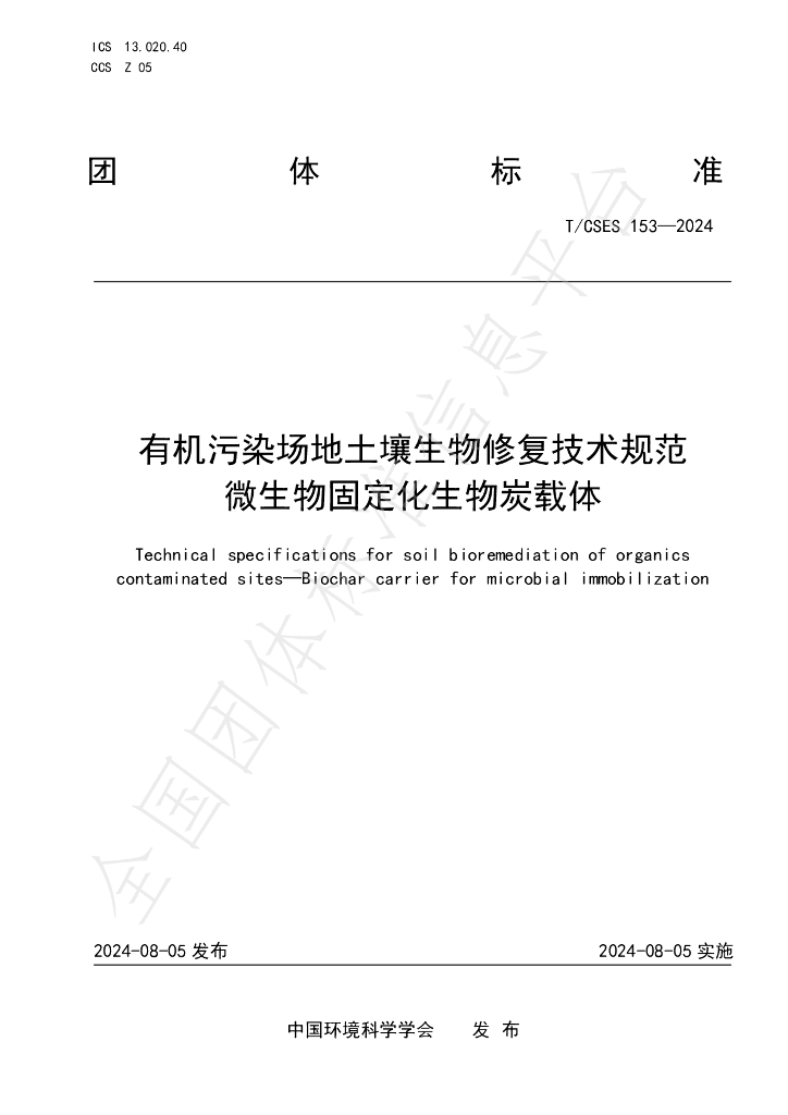 T/CSES 153-2024 标准预览