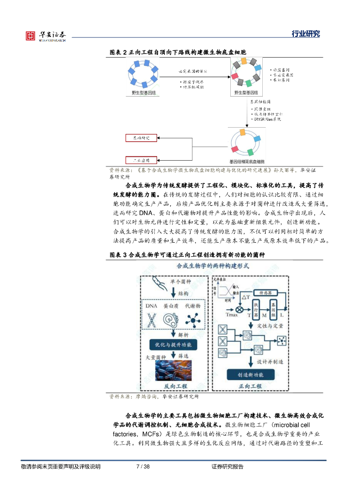 华安证券：合成生物深度系列报告之一：以生物造万物，构建AI+新质生产力新业态_第7页