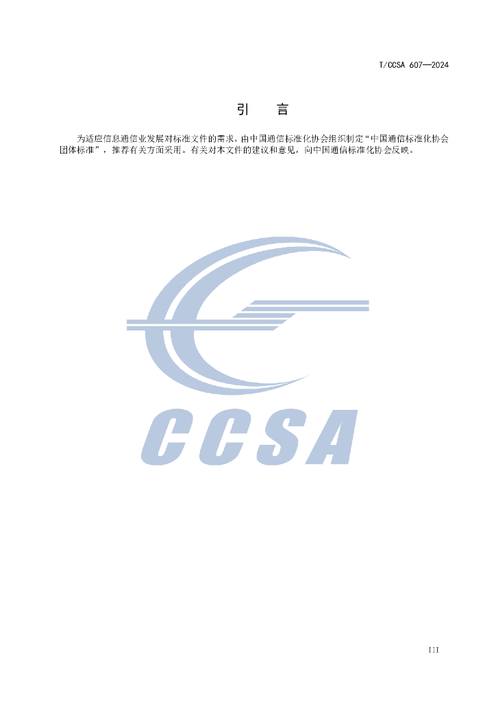 T/CCSA 607-2024 标准预览