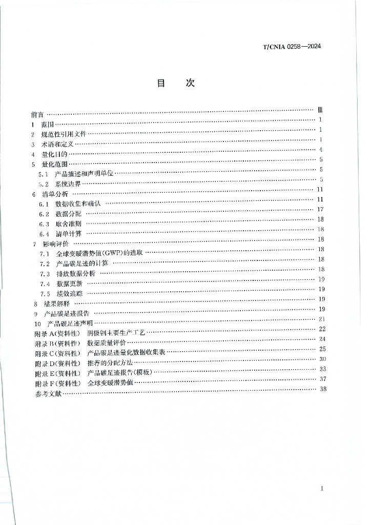 T/CNIA 0258-2024 标准预览