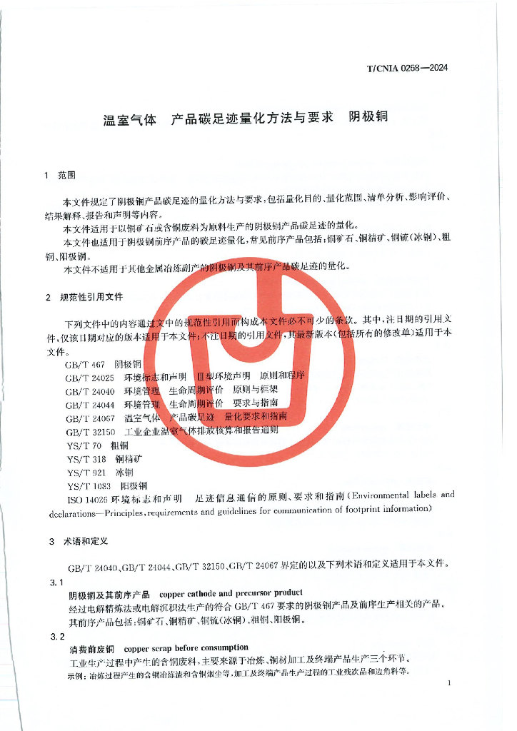 T/CNIA 0258-2024 标准预览