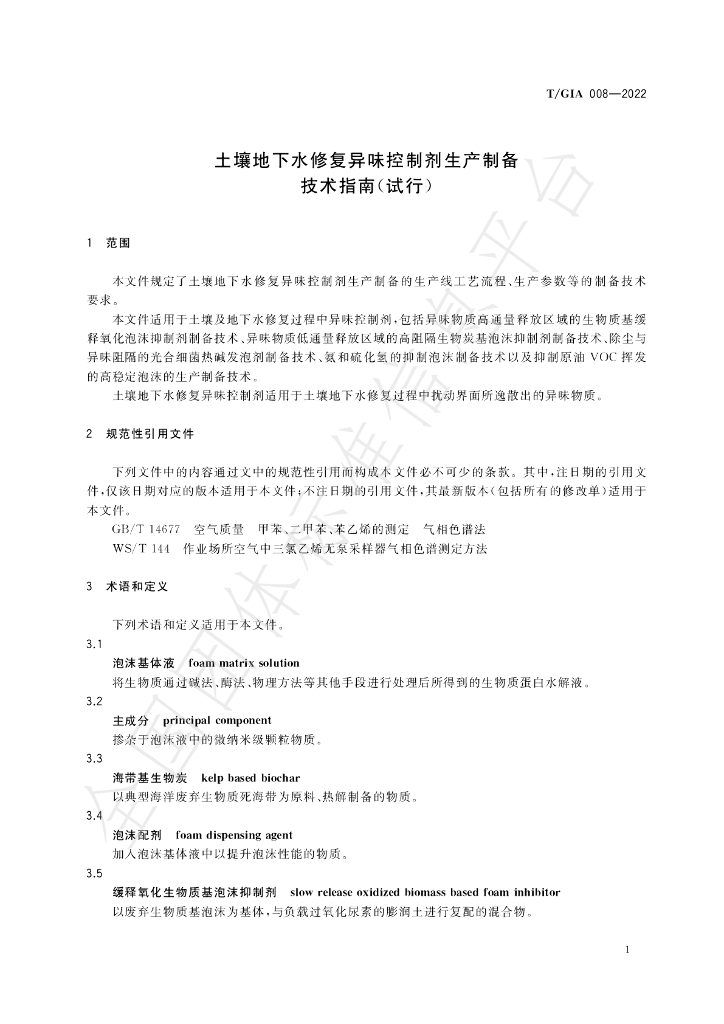 T/GIA 008-2022 标准预览