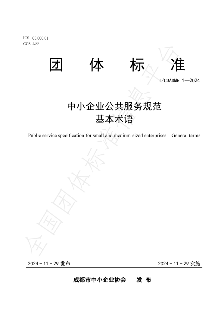 T/CDASME 1-2024 标准预览