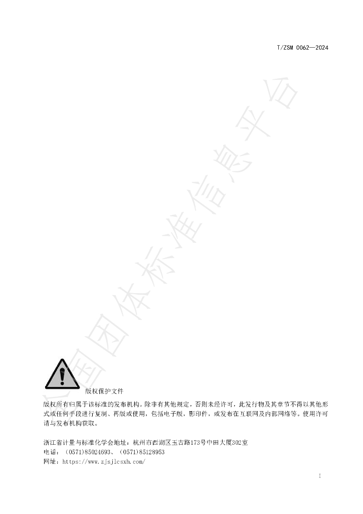 T/ZSM 0062-2024 标准预览