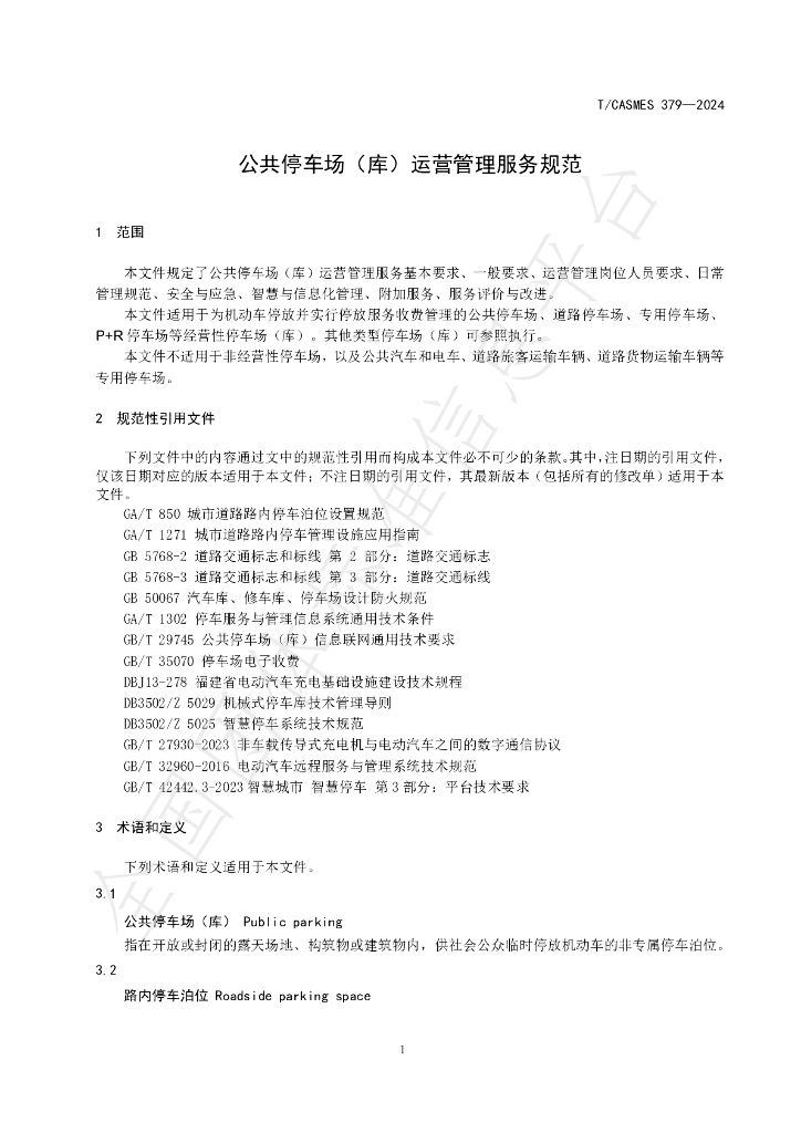 T/CASMES 379-2024 标准预览