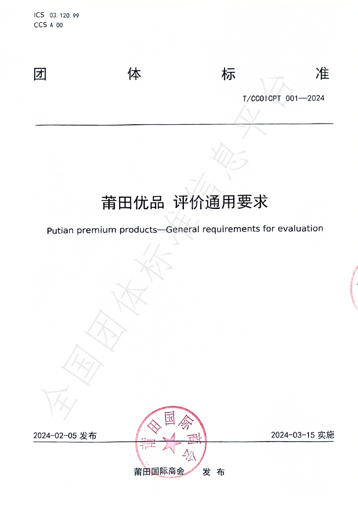 T/CCOICPT 001-2024 标准预览