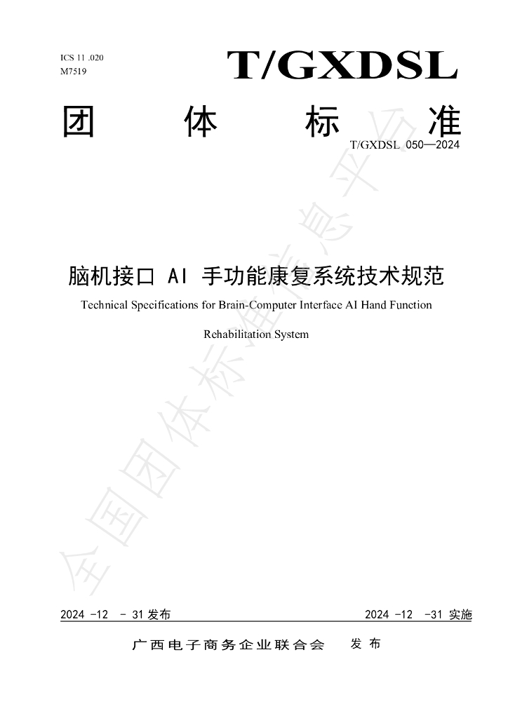 T/GXDSL 050-2024 标准预览