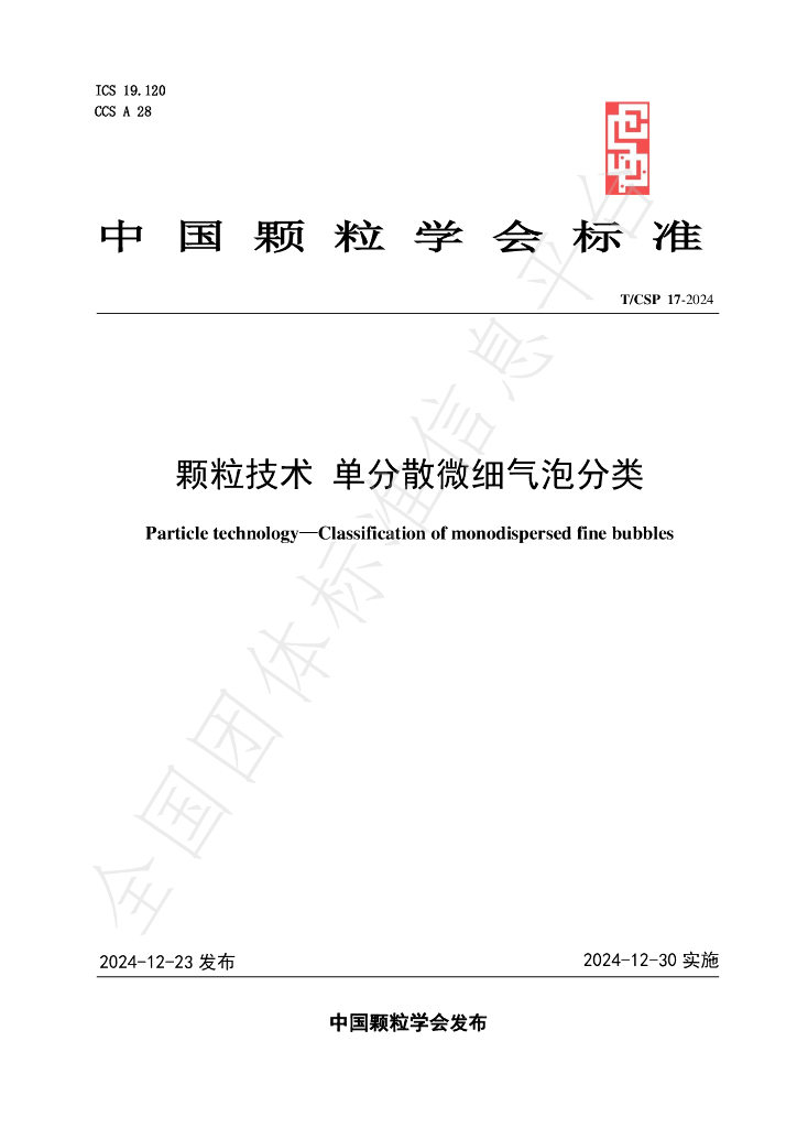T/CSP 17-2024 标准预览