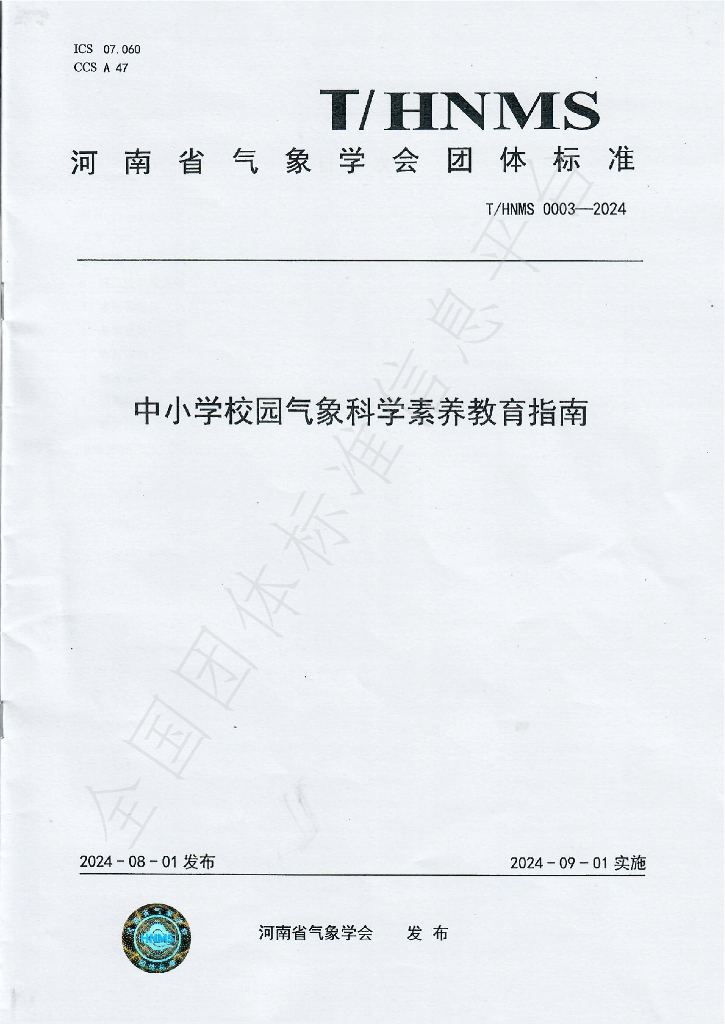 T/HNMS 0003-2024 标准预览
