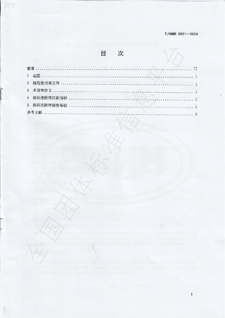 T/HNMS 0001-2024 标准预览