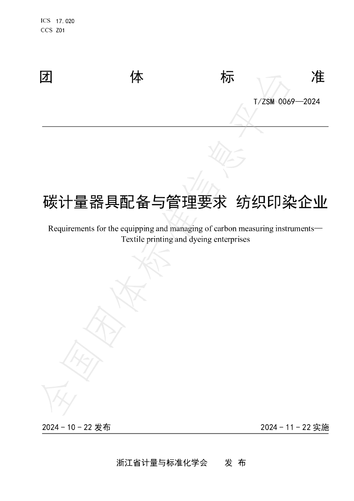 T/ZSM 0069-2024 标准预览