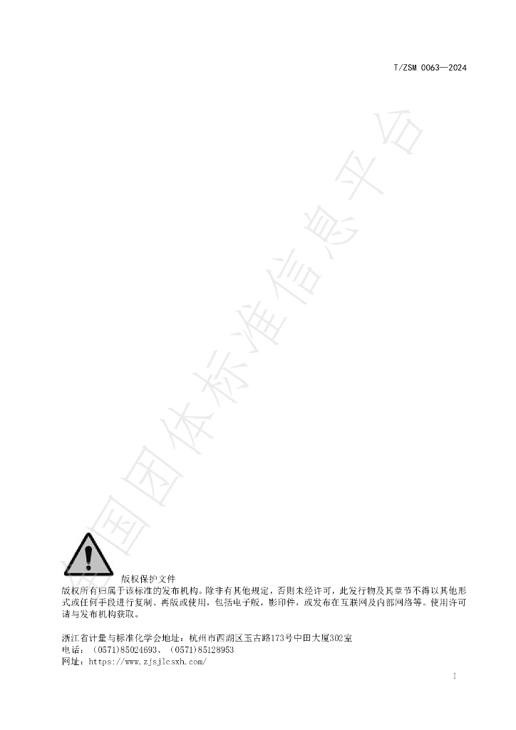 T/ZSM 0063-2024 标准预览