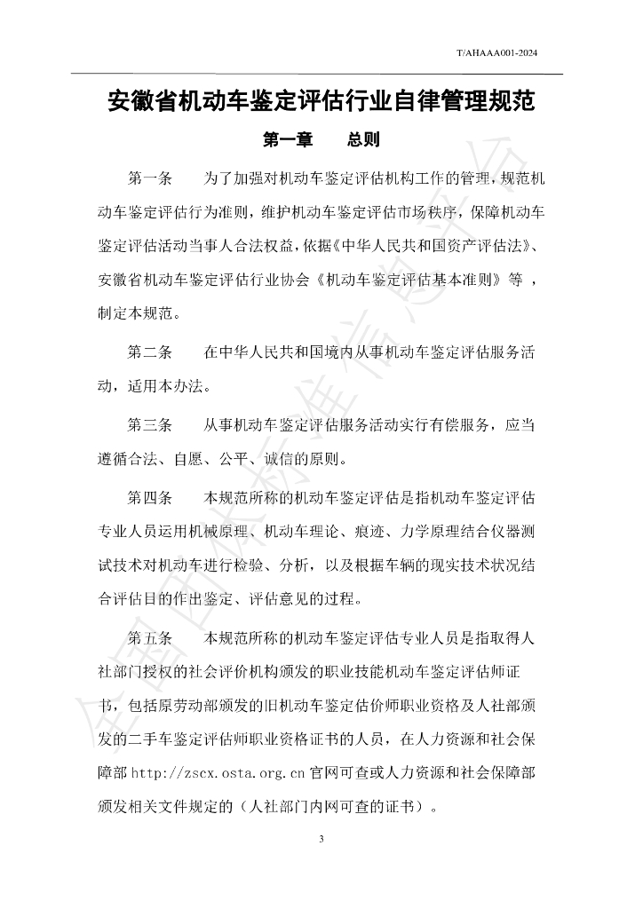T/AHAAA 001-2024 标准预览