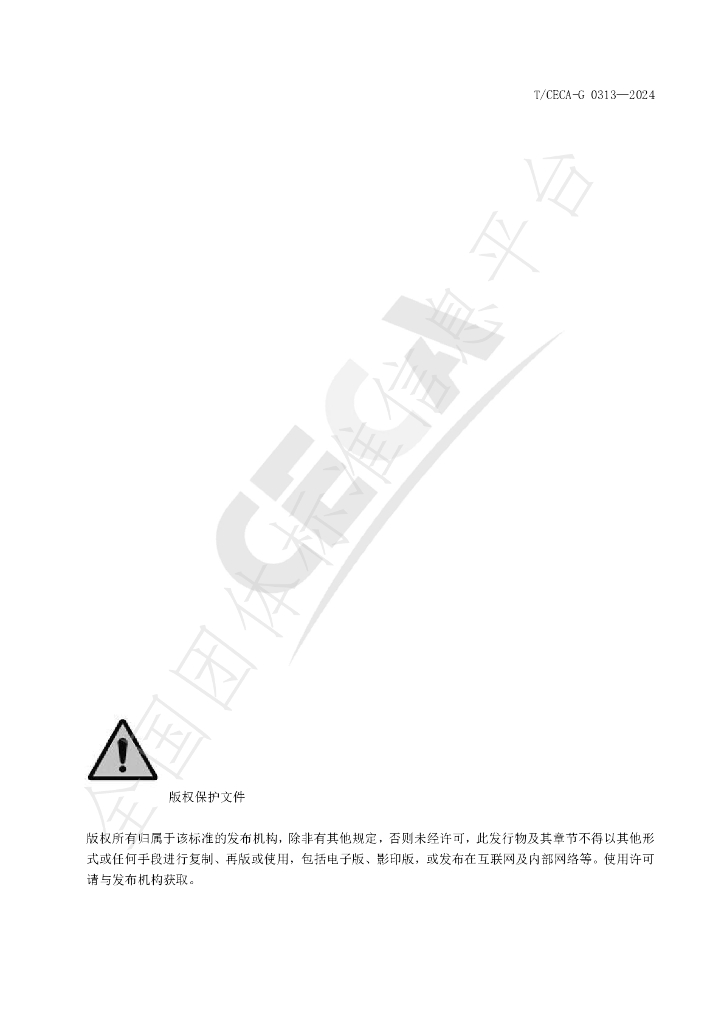 T/CECA-G 0313-2024 标准预览