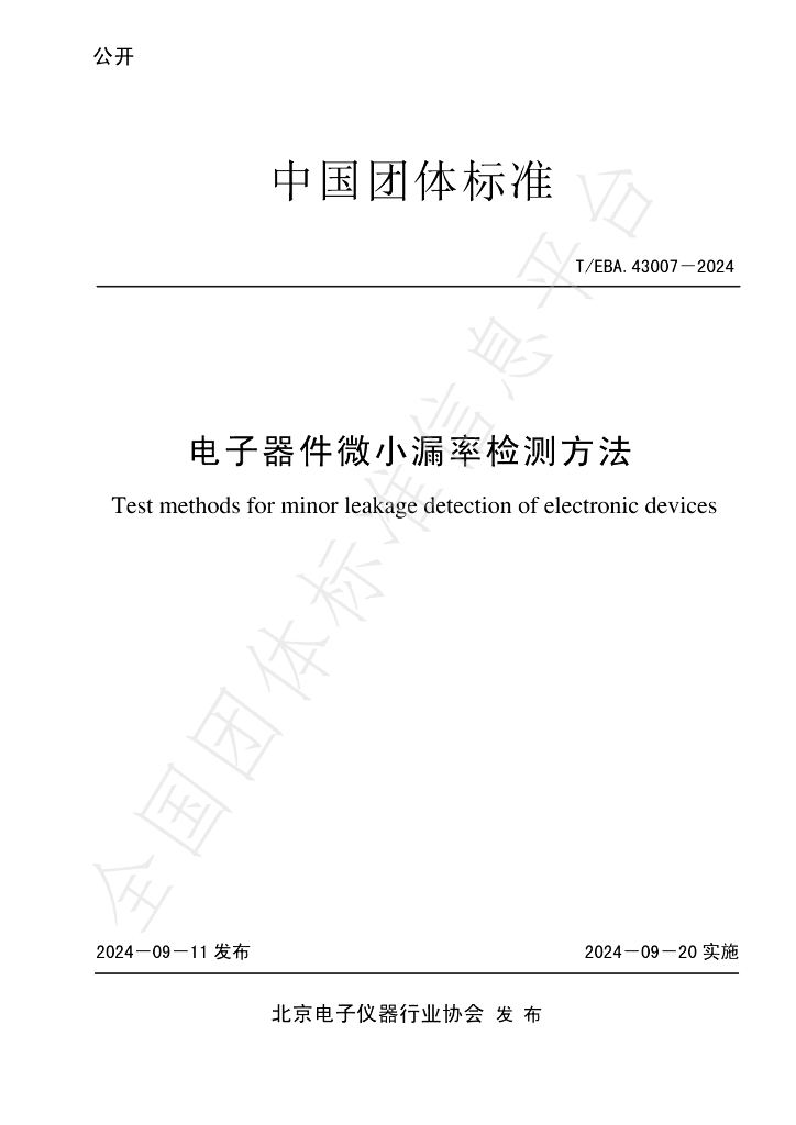 T/BEA 43007-2024 标准预览