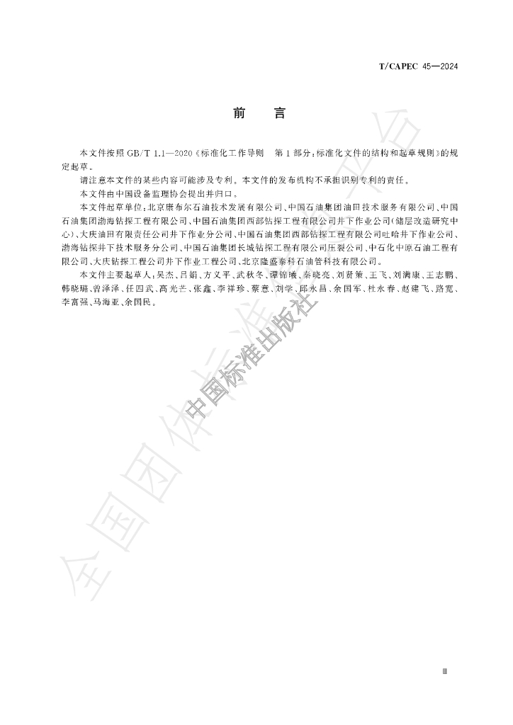 T/CAPEC 45-2024 标准预览