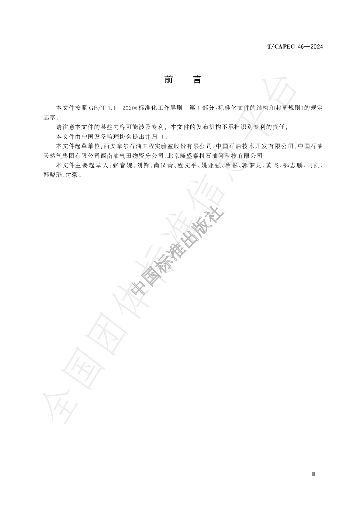 T/CAPEC 46-2024 标准预览