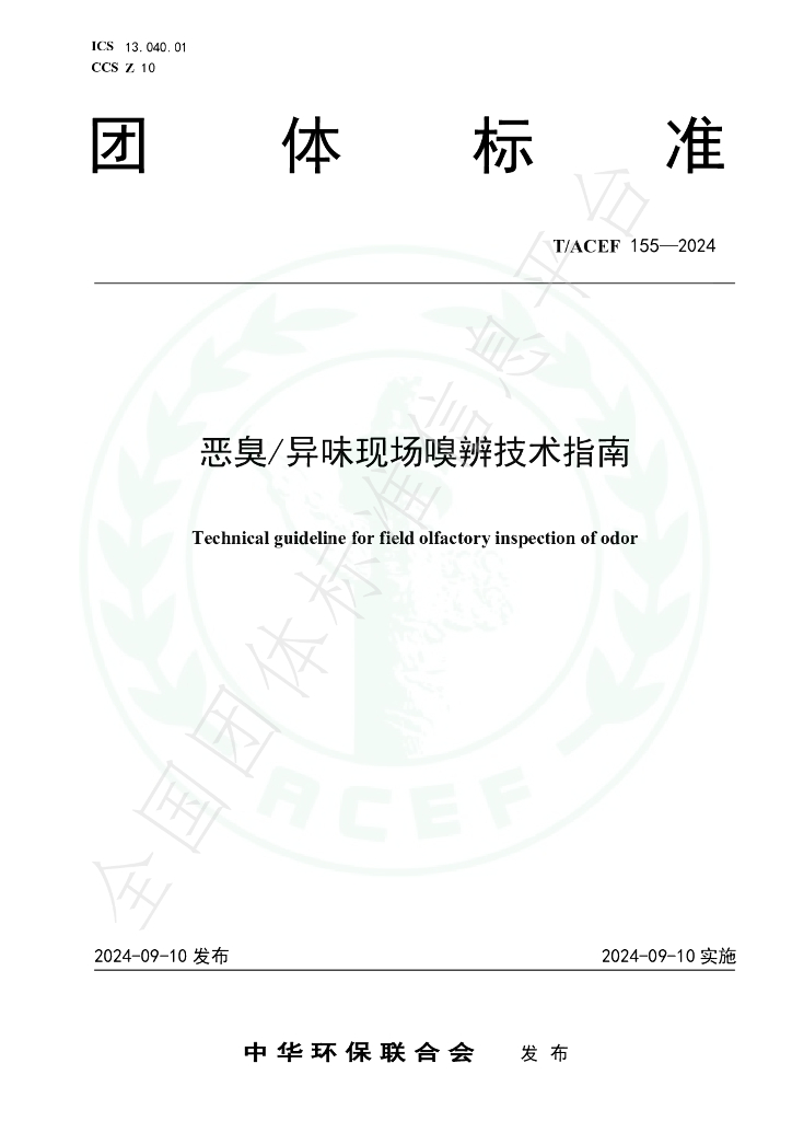 T/ACEF 155-2024 标准预览