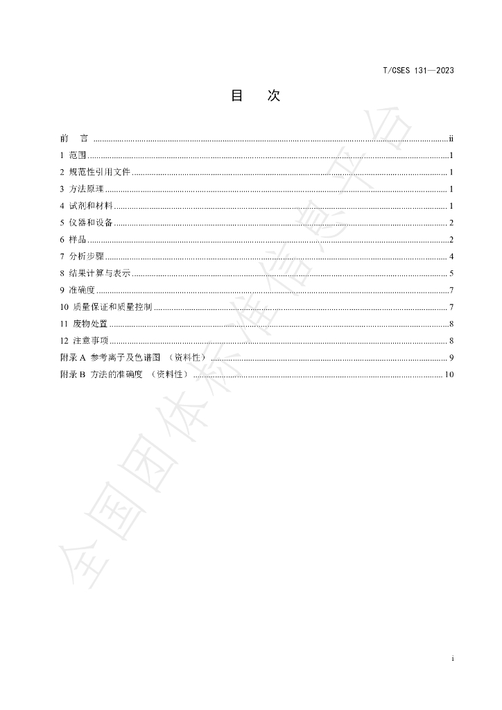 T/CSES 131-2023 标准预览
