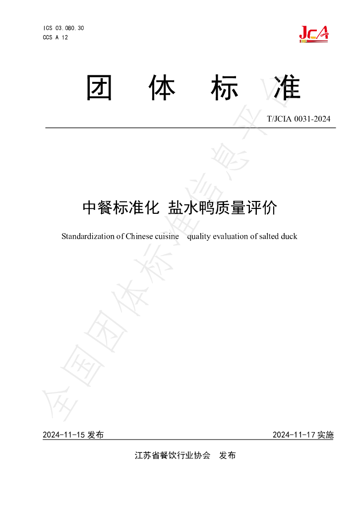 T/JCIA 0031-2024 标准预览
