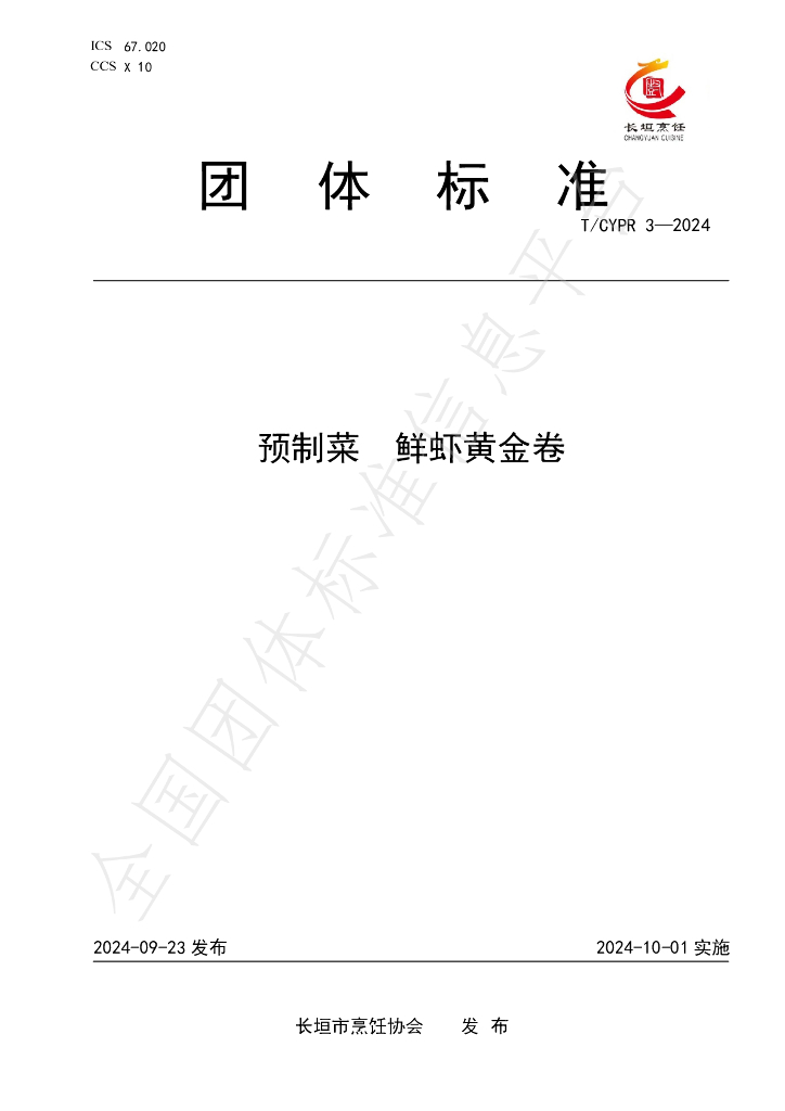 T/CYPR 3-2024 标准预览