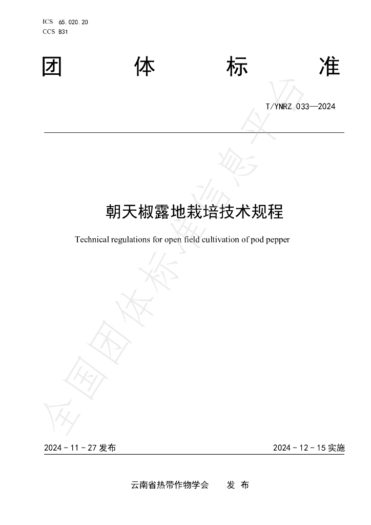 T/YNRZ 033-2024 标准预览