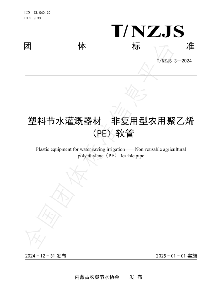T/NZJS 3-2024 标准预览