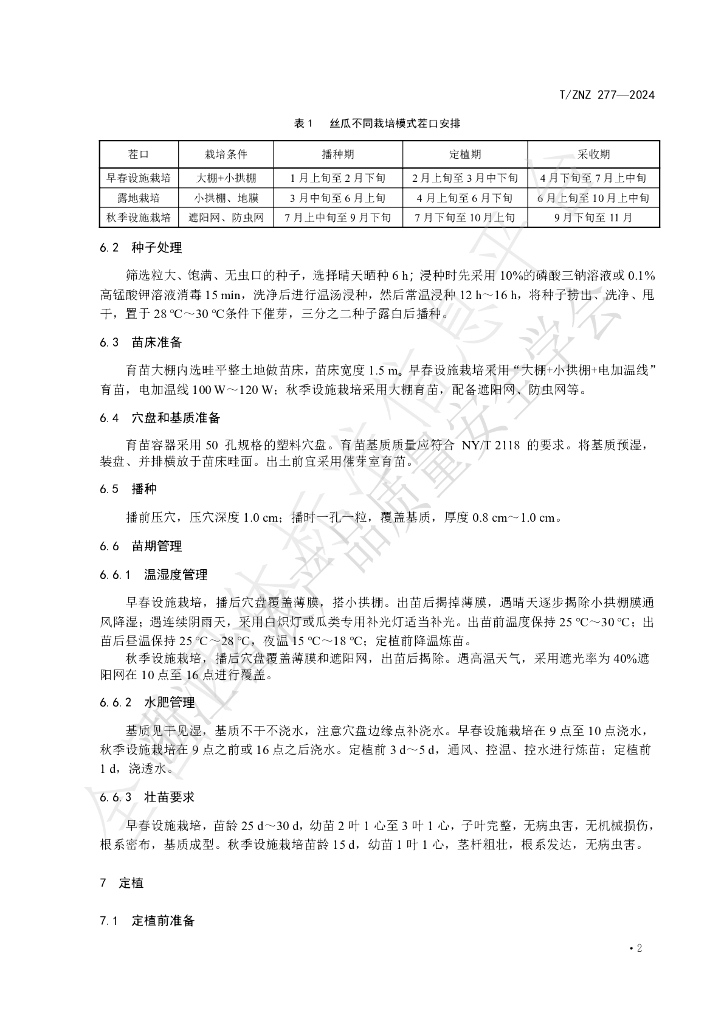 T/ZNZ 277-2024 标准预览