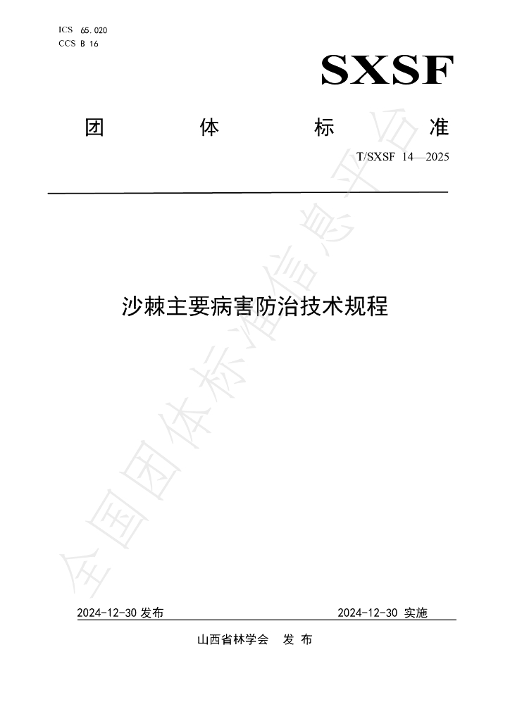 T/SXSF 14-2025 标准预览