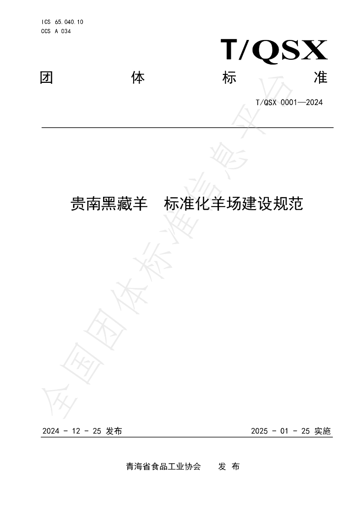 T/QSX 0001-2024 标准预览