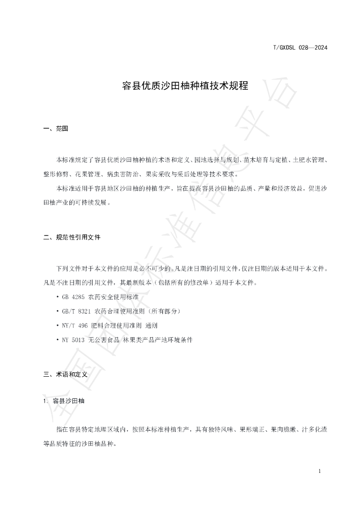 T/GXDSL 028-2024 标准预览