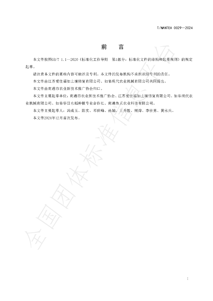 T/NANTEA 0029-2024 标准预览