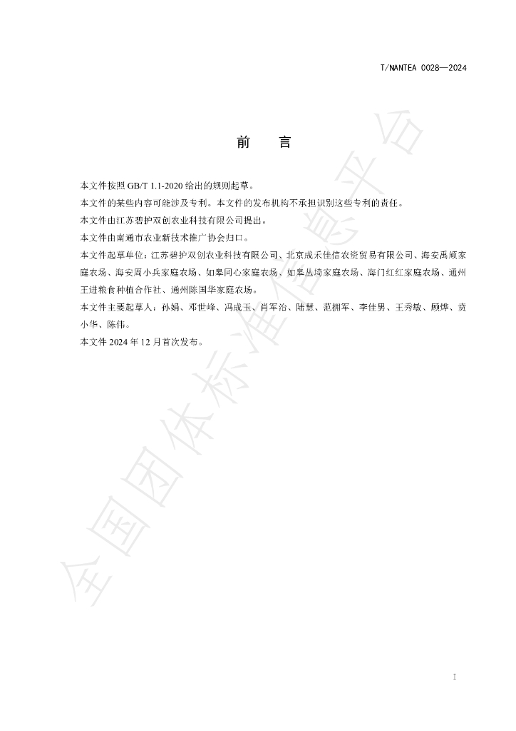 T/NANTEA 0028-2024 标准预览
