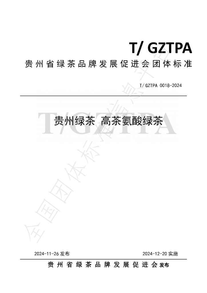 T/GZTPA 0018-2024 标准预览