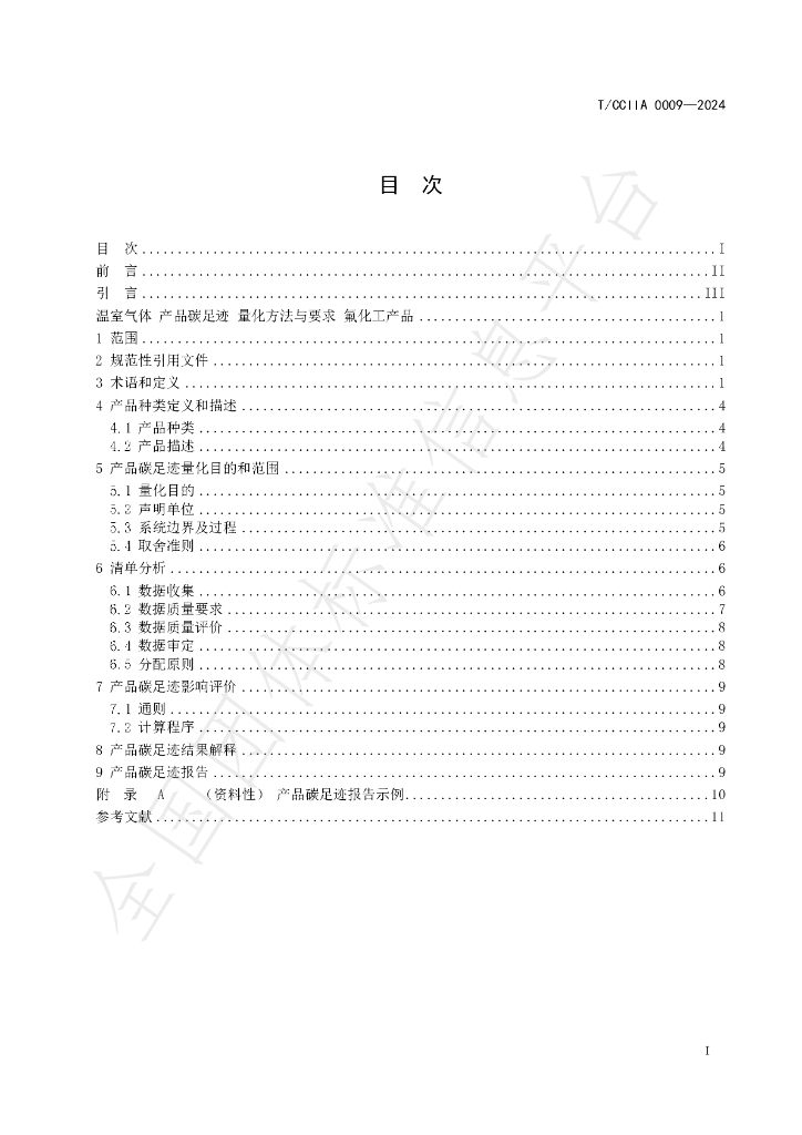 T/CCIIA 0009-2024 标准预览