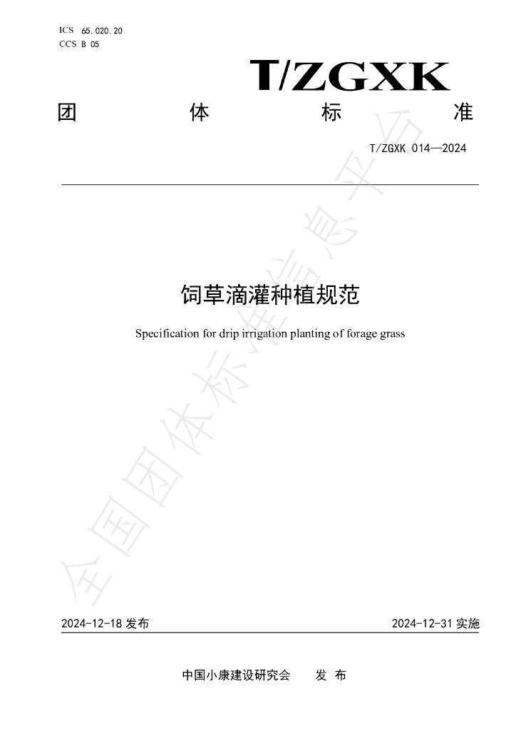 T/ZGXK 014-2024 标准预览