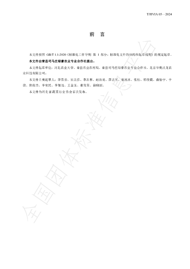 T/HVIA 05-2024 标准预览