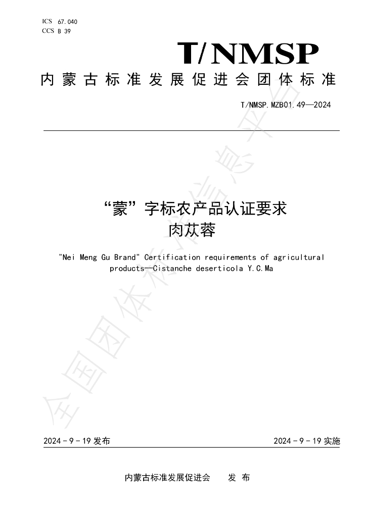 T/NMSP .MZB01.49-2024 标准预览