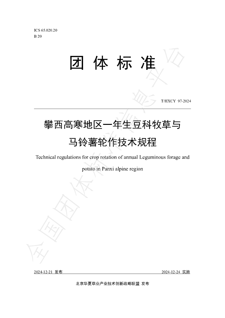 T/HXCY 97-2024 标准预览