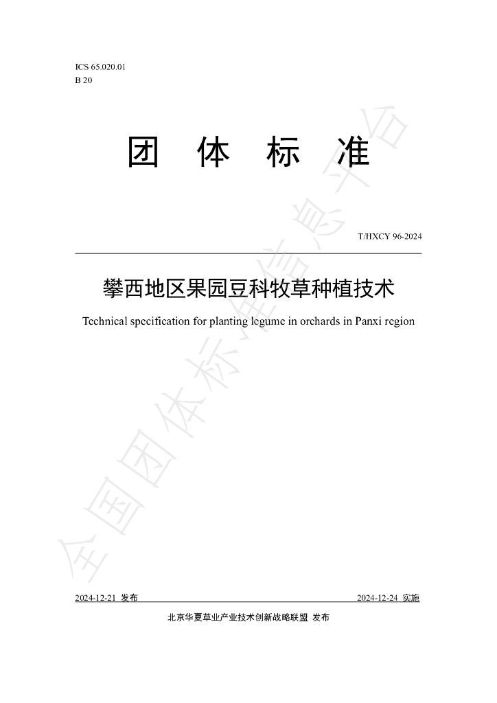 T/HXCY 96-2024 标准预览